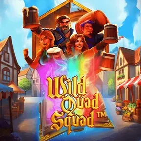 Portada de Wild Quad Squad, tragamonedas de Spearhead